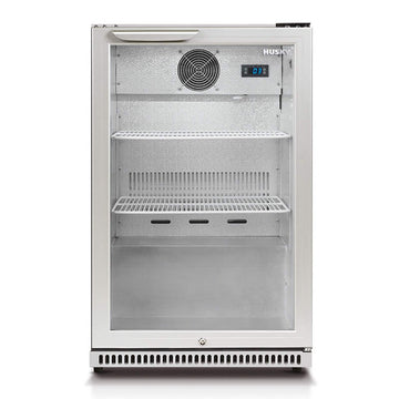 118L Drinks Chiller in Silver - Factory Seconds (HUS-C1-840)